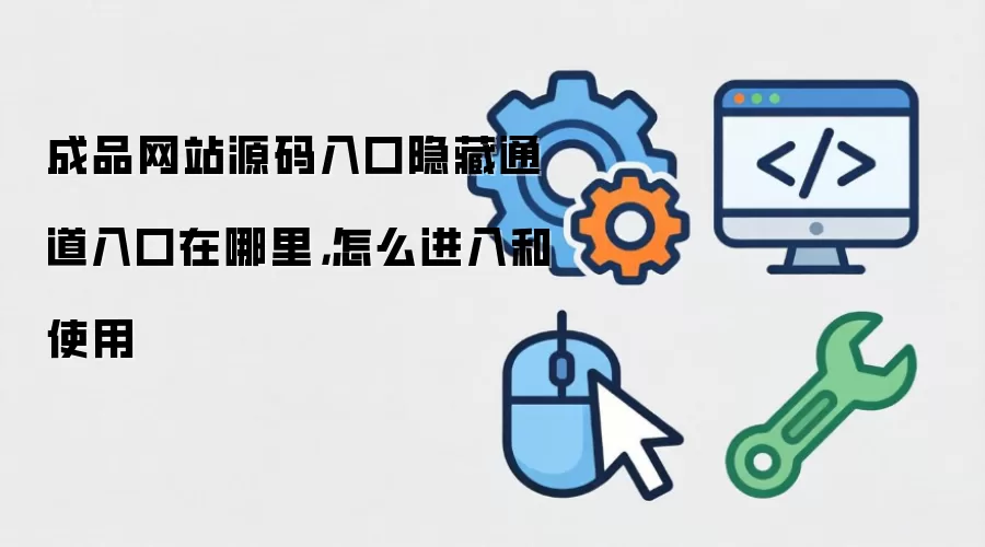 成品网站源码入口隐藏通道入口在哪里,怎么进入和使用