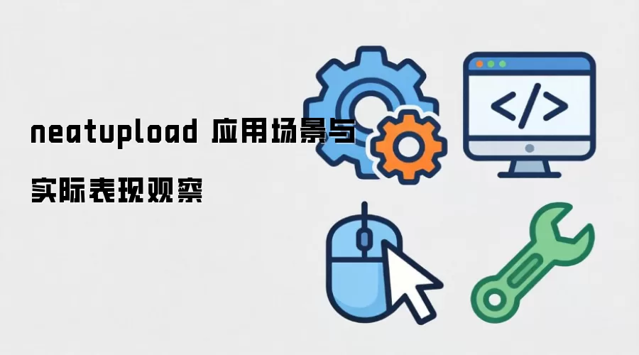 neatupload 应用场景与实际表现观察