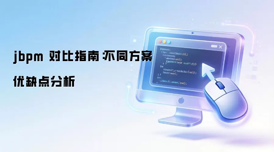 jbpm 对比指南：不同方案优缺点分析
