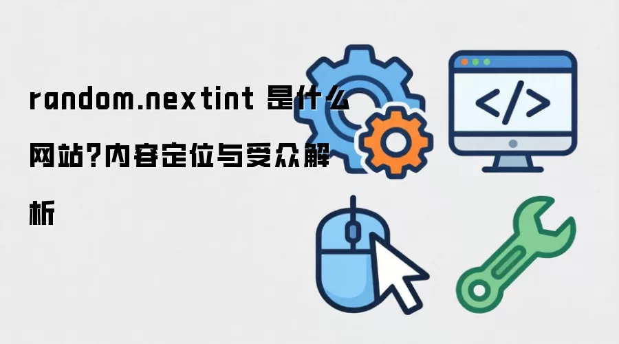 random.nextint 是什么网站?内容定位与受众解析