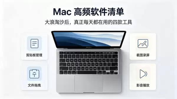macOS 好用 App 合集:Paste、Yoink、Popvee 深度体验