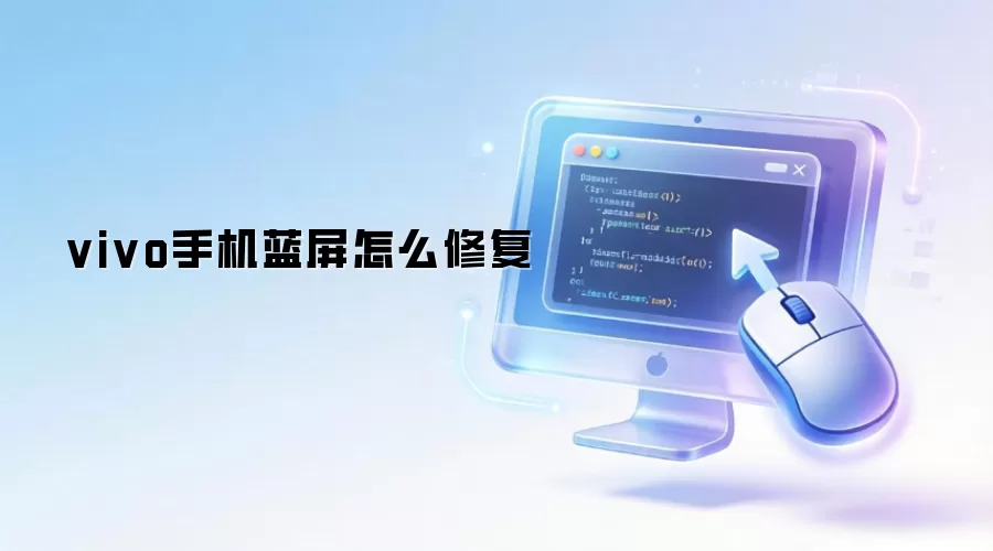 vivo手机蓝屏怎么修复