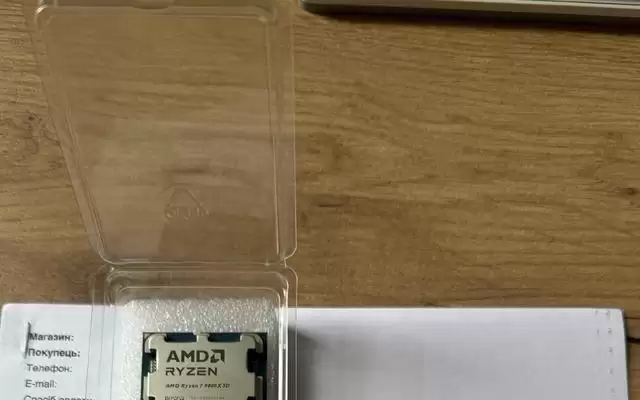 玩家网购老款处理器竟收到AMD最新锐龙7 9800X3D