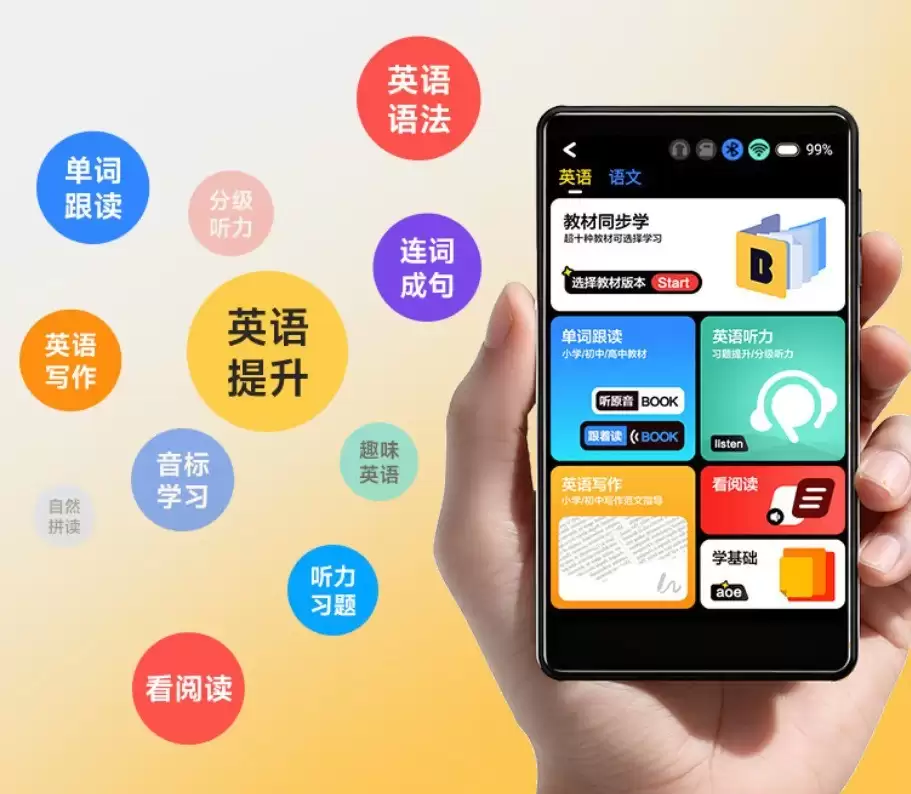 听英语的随身听推荐:aigo 爱国者 AN20 学习播放