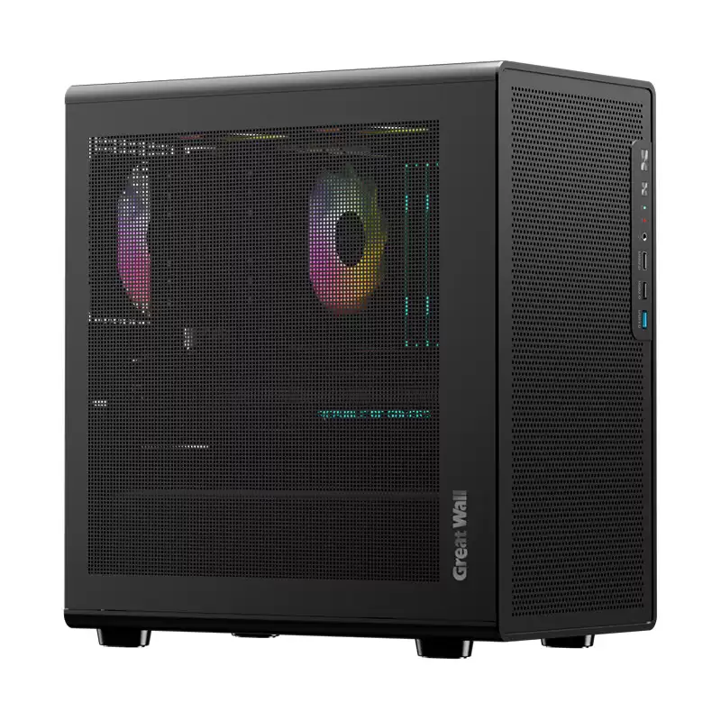 长城推出商逸 R68 机箱:网孔侧板 / 前面板、兼容 240mm 水冷,116 元