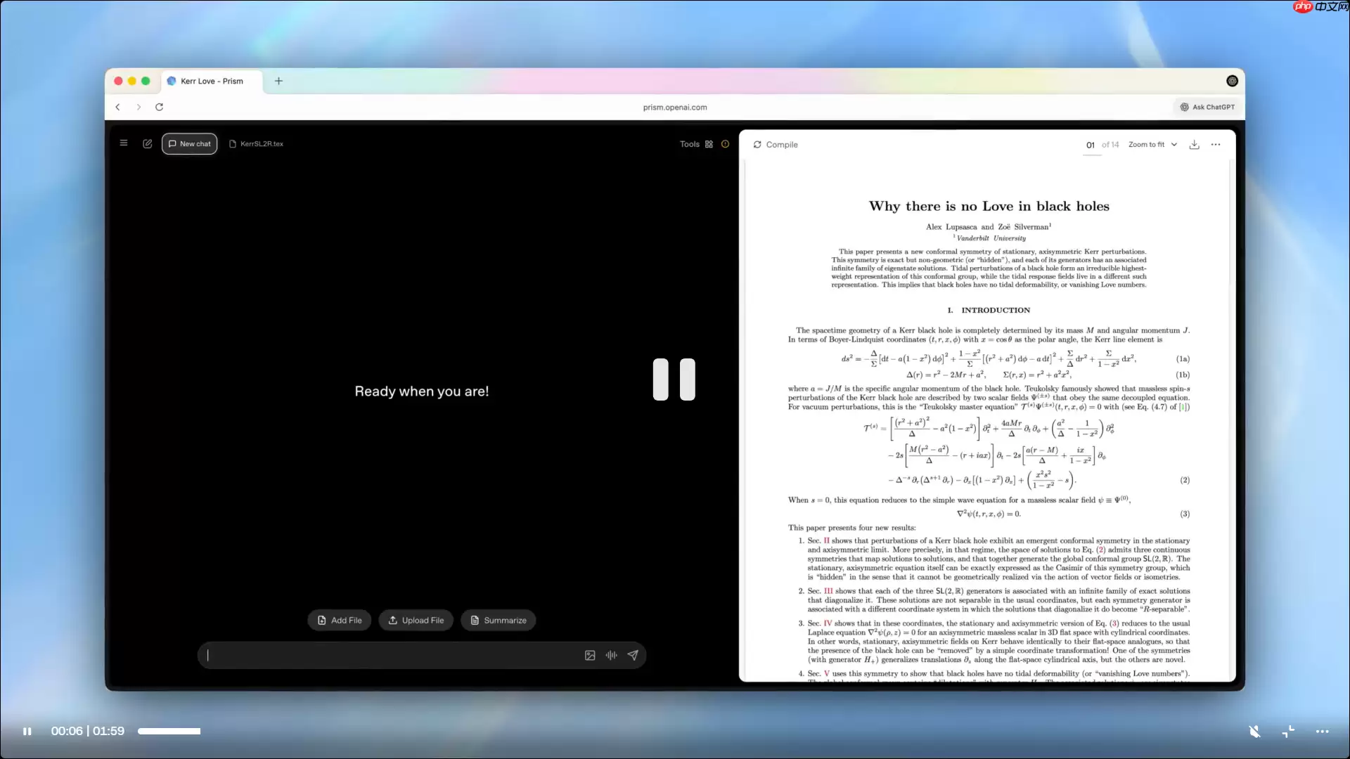 OpenAI 推出 Prism,借助 AI 提升科研写作与协作效率
