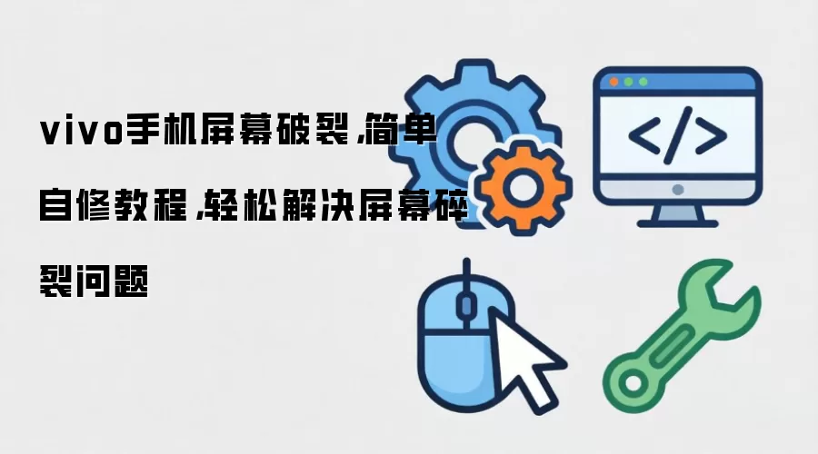 vivo手机屏幕破裂,简单自修教程,轻松解决屏幕碎裂问题