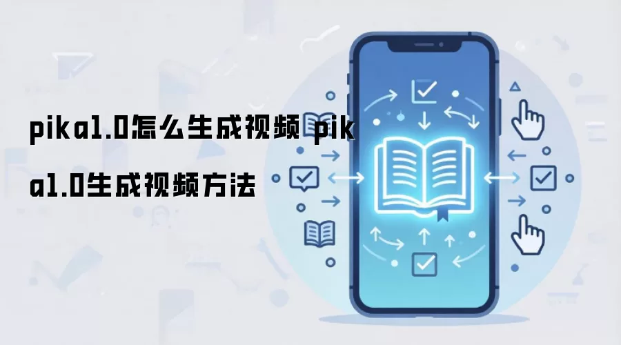 pika1.0怎么生成视频 pika1.0生成视频方法