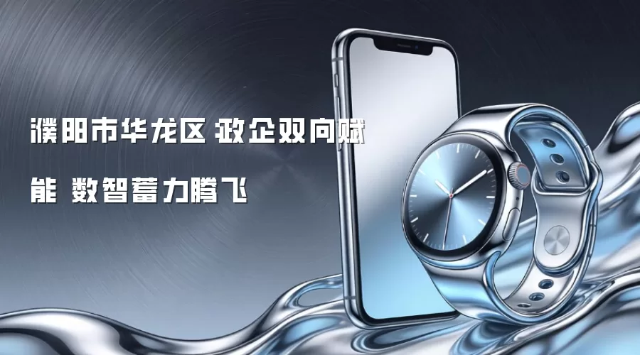 濮阳市华龙区:政企双向赋能 数智蓄力腾飞