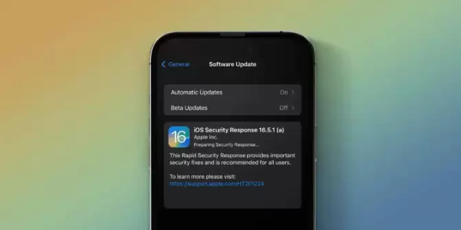 苹果 A1688已无法降级iOS 16.5.1_附iOS升级教程