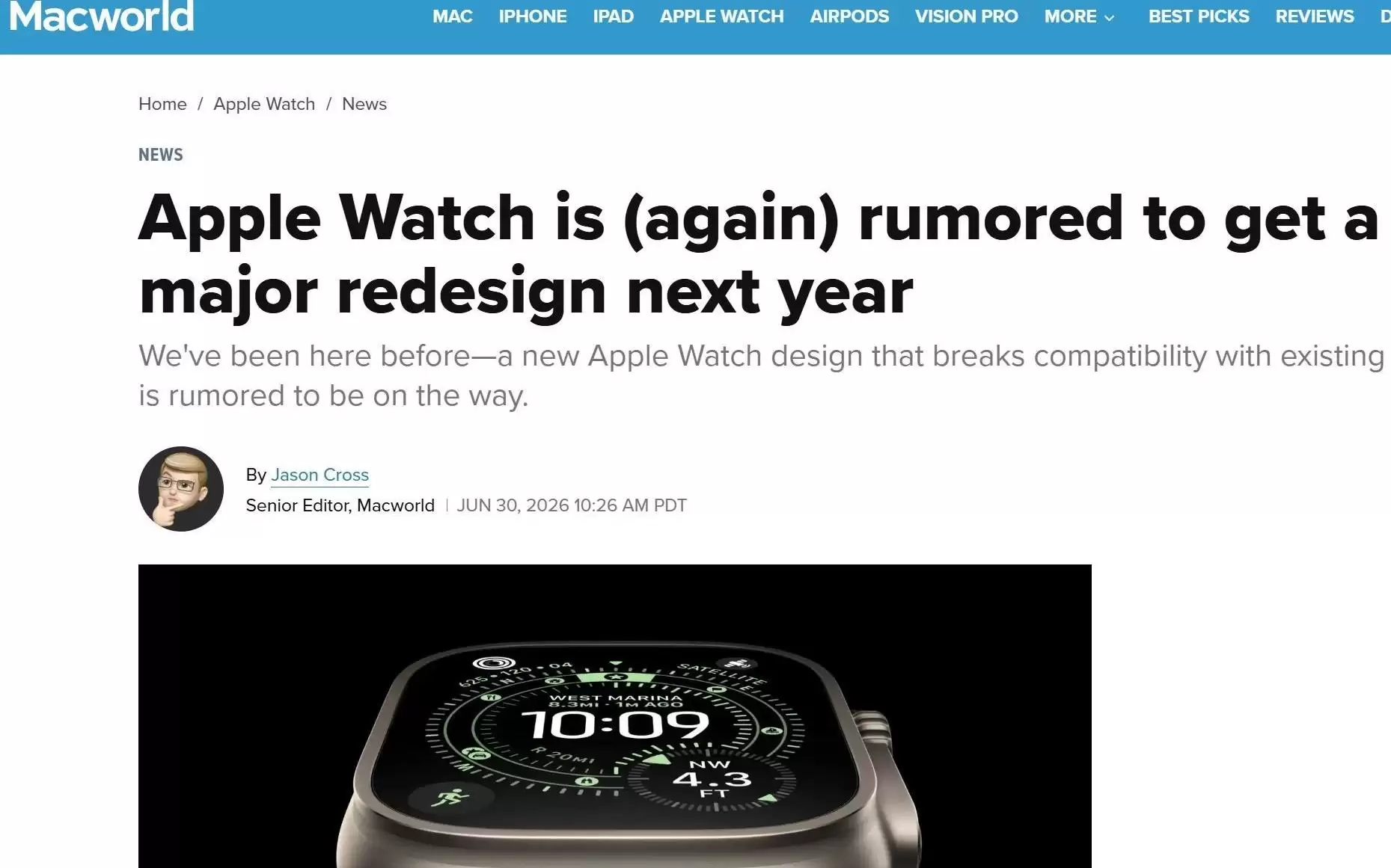 Apple Watch或于2027年迎来重大改款,新表带系统将打破十年兼容性传统