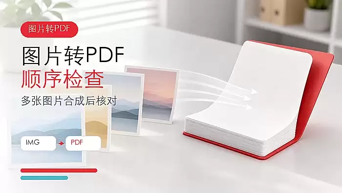图片怎么转成PDF文件?多张图片合成PDF如何检查顺序?