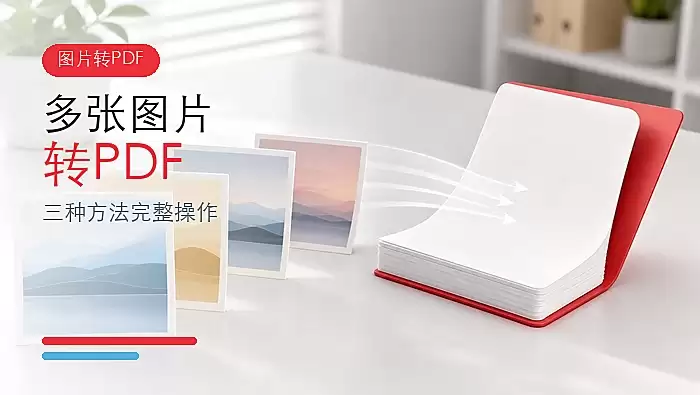 多张图片怎么转PDF?图片如何在线合成PDF?