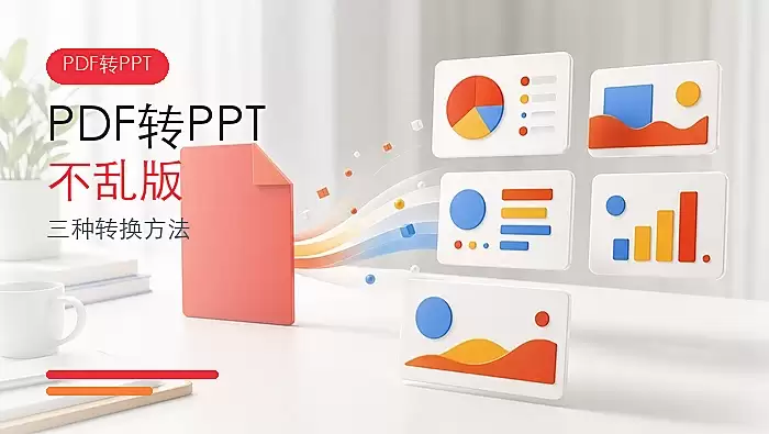 PDF怎么转PPT不乱版？三种完整转换方法