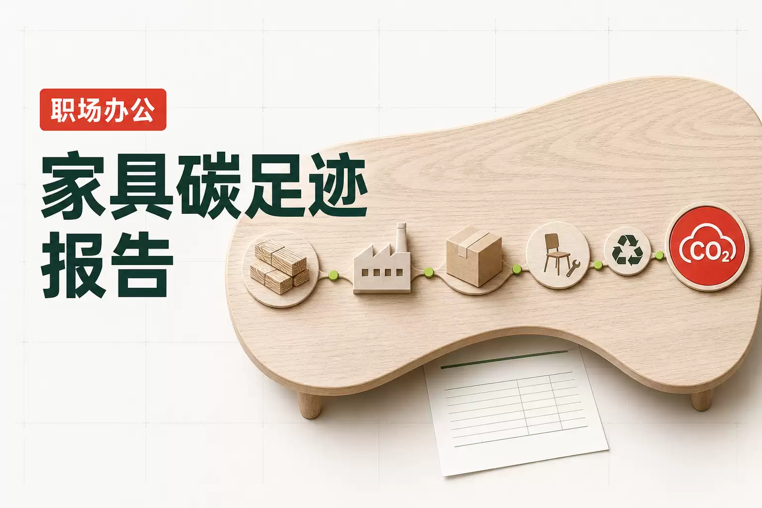 家具产品碳足迹报告 生命周期核算规范参考范本