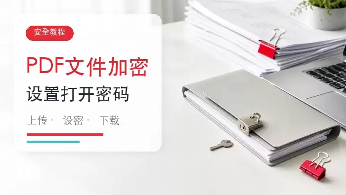 PDF文件怎么加密?在线设置打开密码的实用步骤
