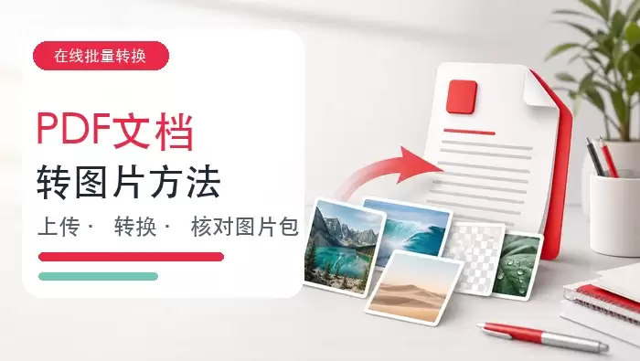 PDF文档转图片在线批量转换图文步骤封面