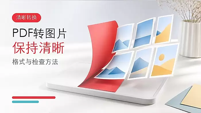 PDF转图片怎样保持清晰格式与检查方法封面