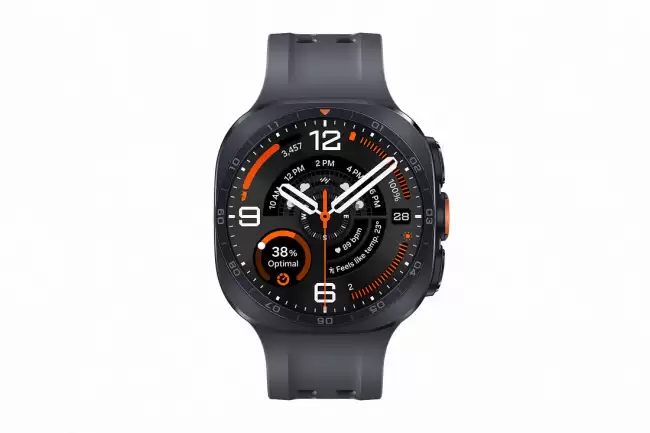 三星 Galaxy Watch Ultra2 智能手表渲染图曝光:电池容量提升约 35%