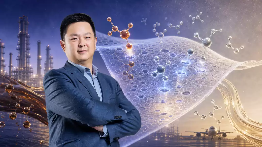 南洋理工科学家打造“锁孔”超薄膜,炼油或迎来低能耗新路径