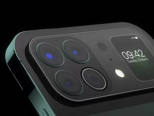 iPhone 13 Pro外观曝光:背部竟有块屏幕