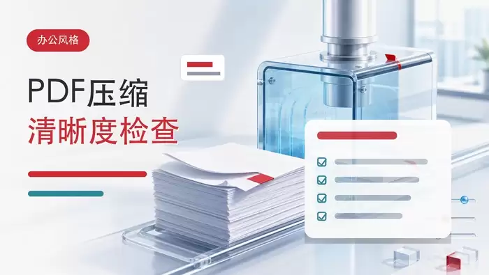 PDF文件太大怎么压缩?在线压缩后清晰度要怎么检查?