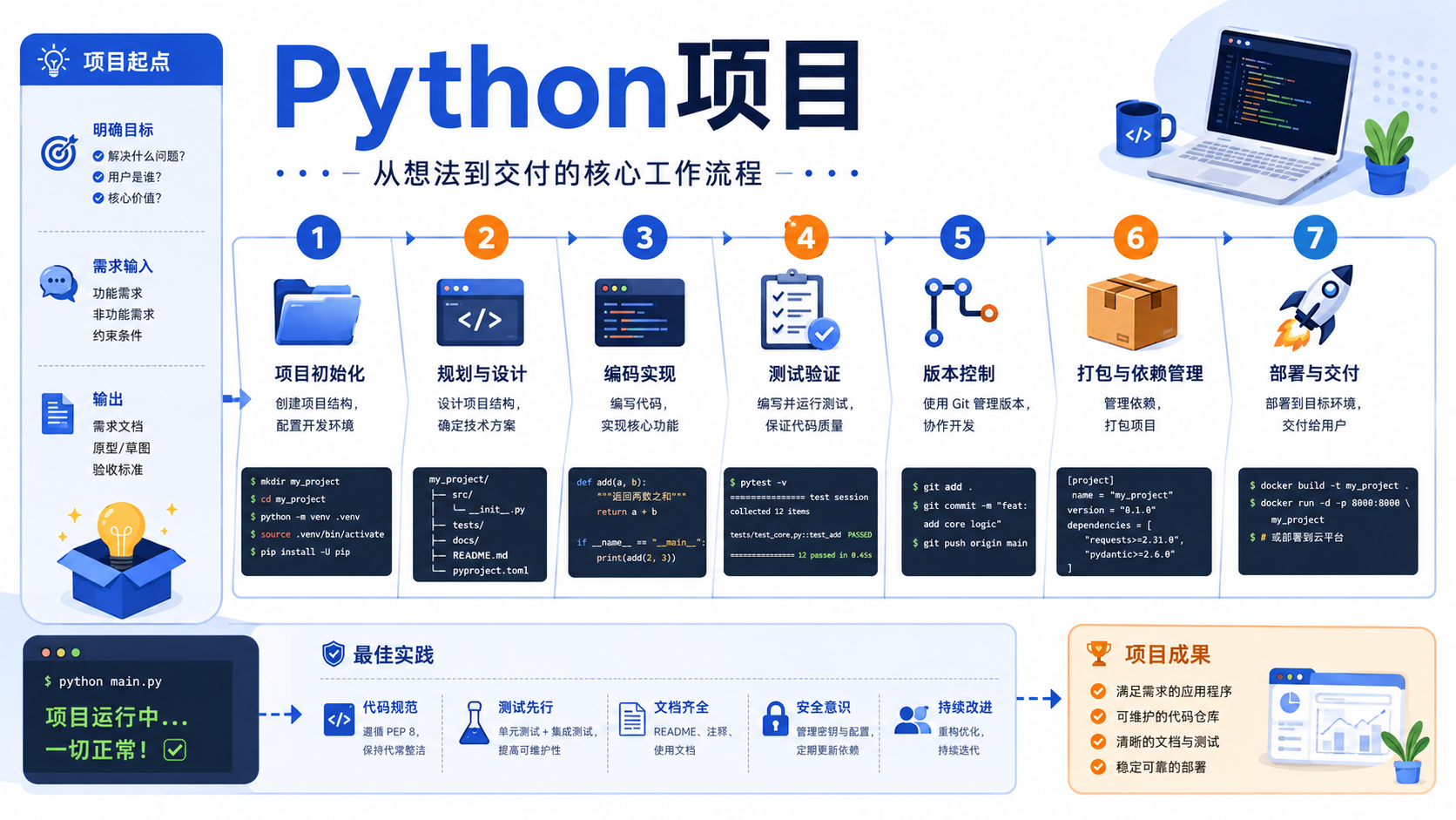 python项目避坑指南:环境隔离、依赖管理与验证流程