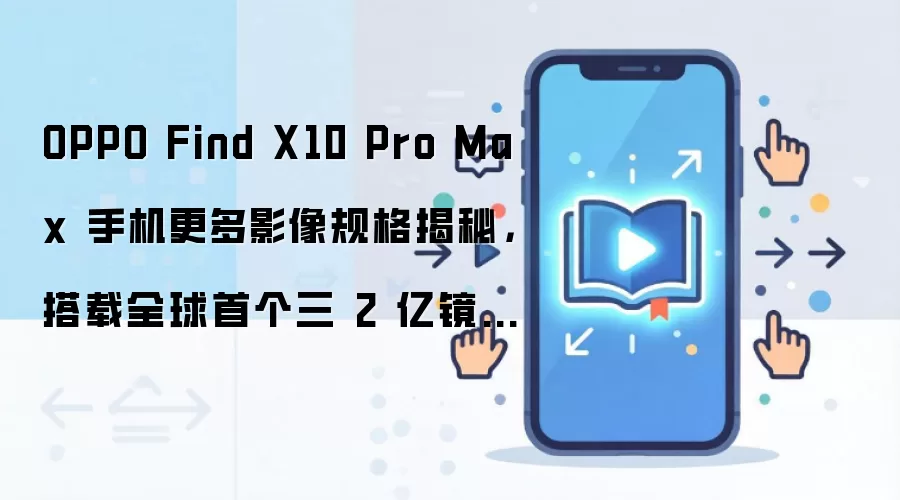 OPPO Find X10 Pro Max 手机影像系统示意图