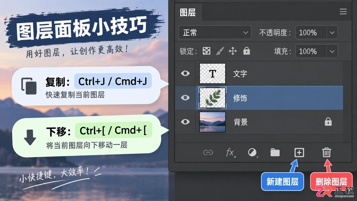Photoshop快捷键大全表格：PS常用快捷键命令及使用方法一览