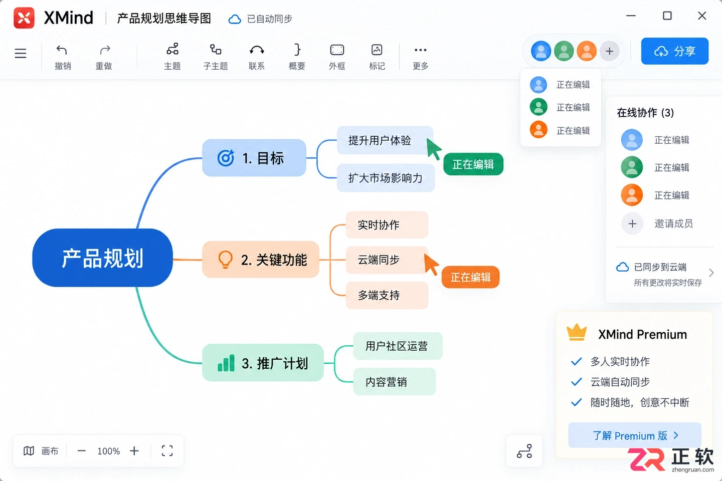 XMind免费版与Pro版功能对比：专业版值得升级吗？