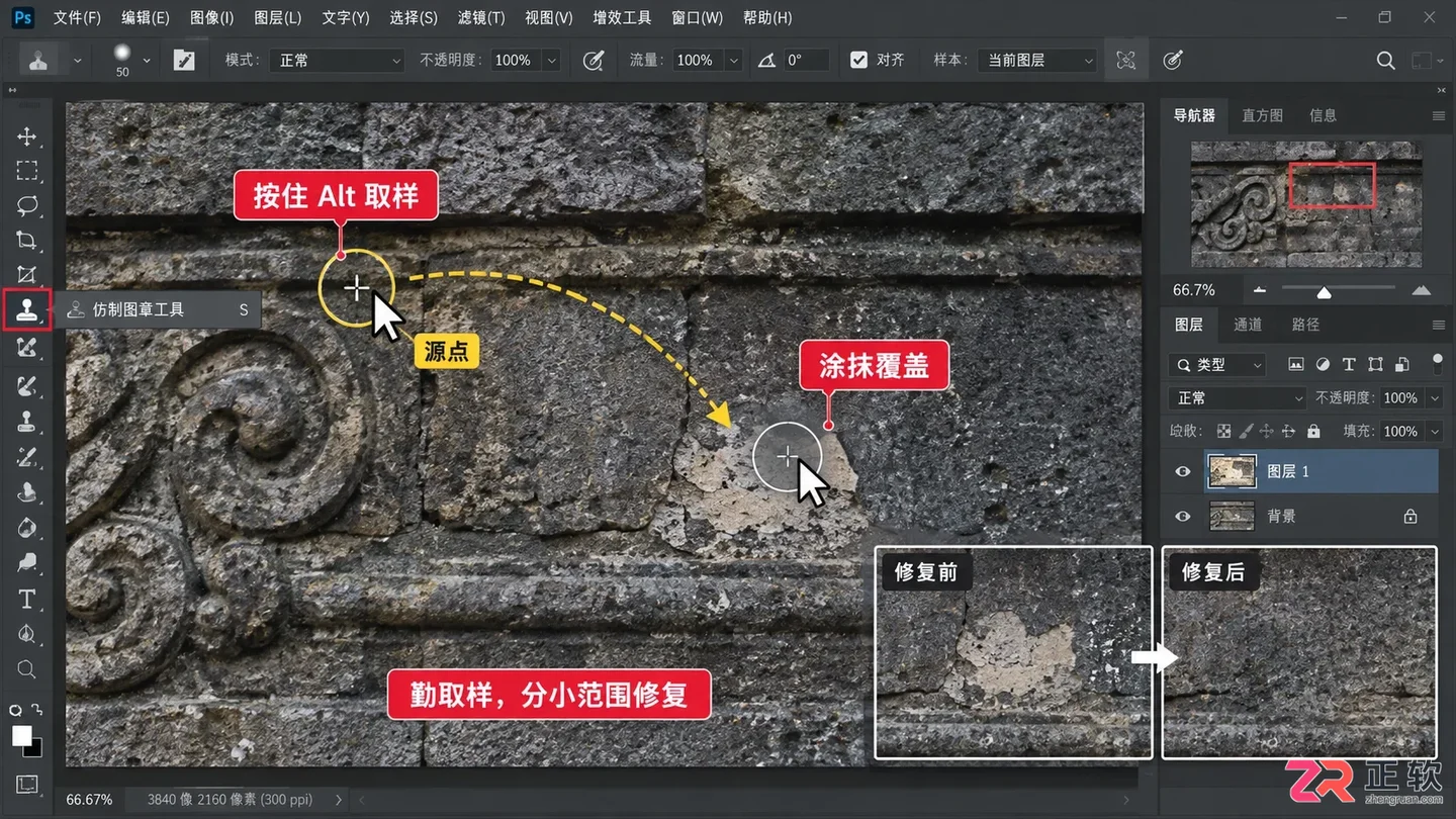 Photoshop修图软件使用教程:常用工具与基础操作