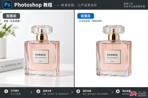 Photoshop抠图教程:详细步骤 实用技巧与透明背景保存方法