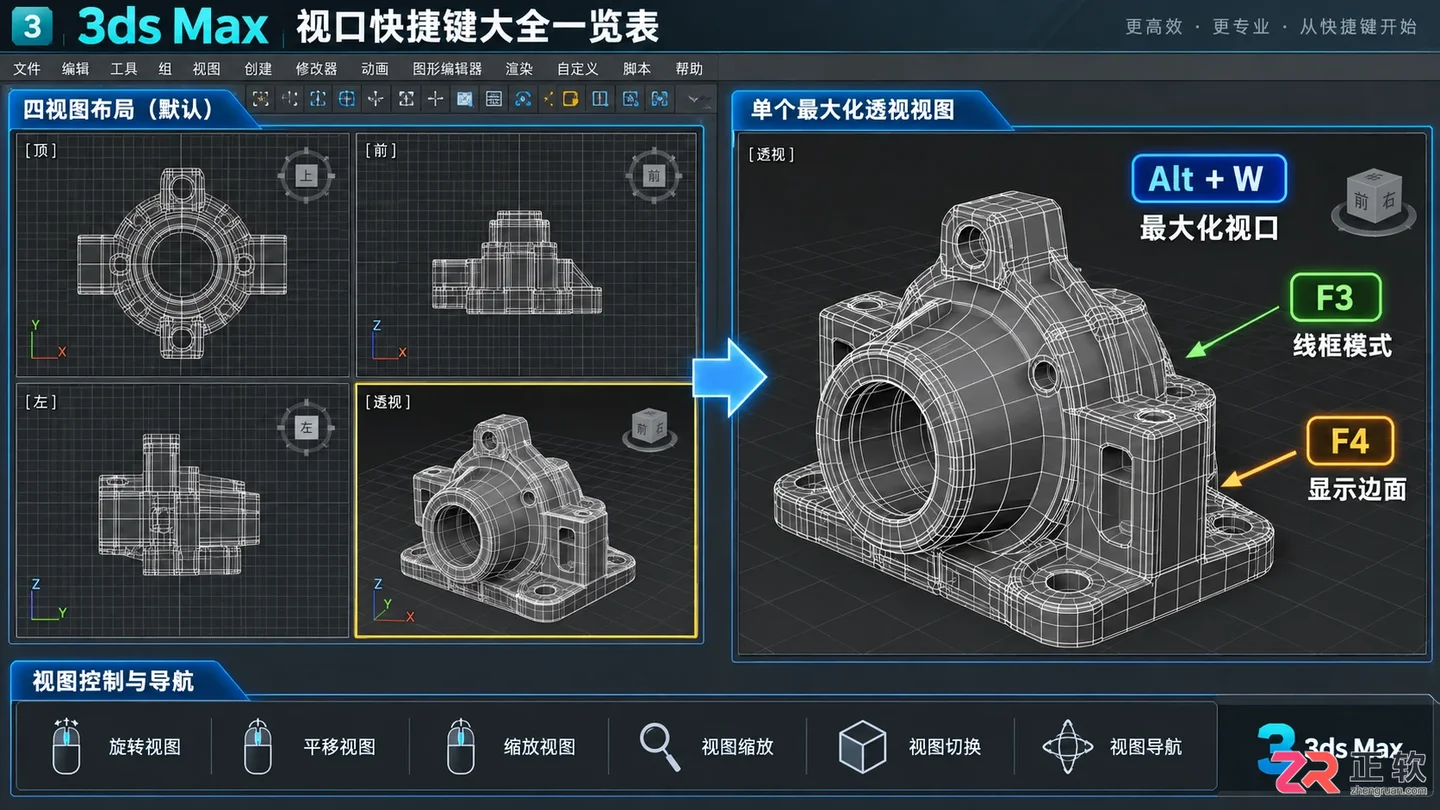 3dmax快捷键大全一览表