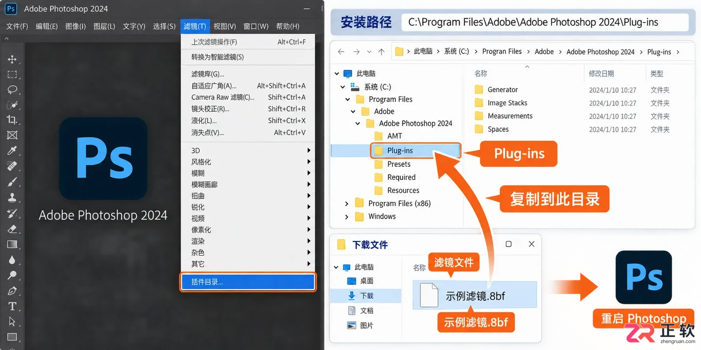 Photoshop滤镜下载 安装及常用插件选择指南