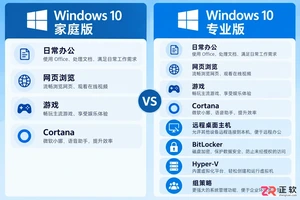 普通用户选Windows 10家庭版还是专业版?适用场景分析