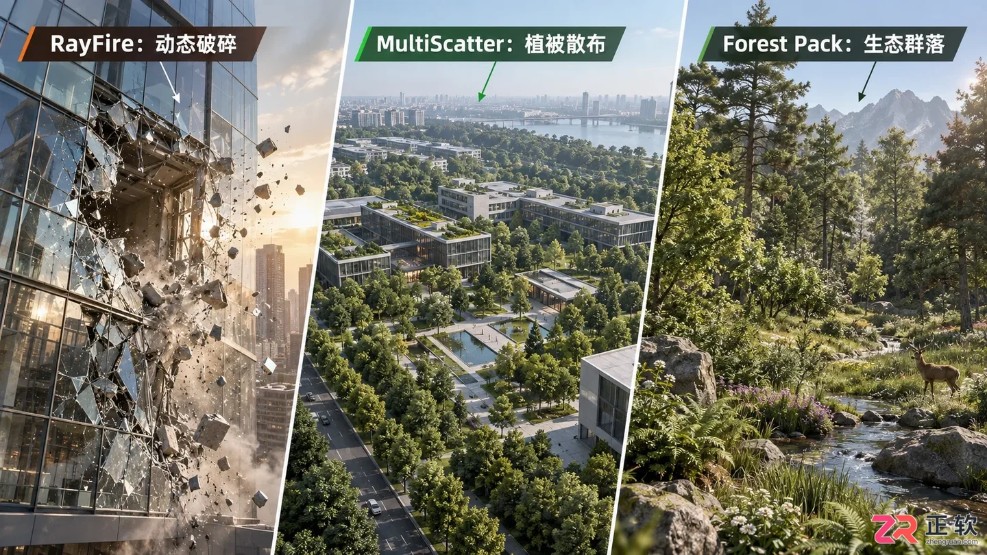 3dmax插件工具箱哪个好用？常用工具箱对比与选择