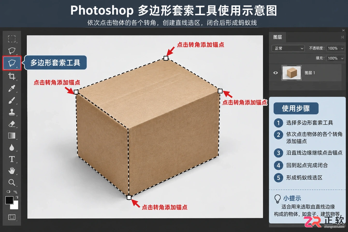 Photoshop选区工具有哪些?常用工具及作用介绍