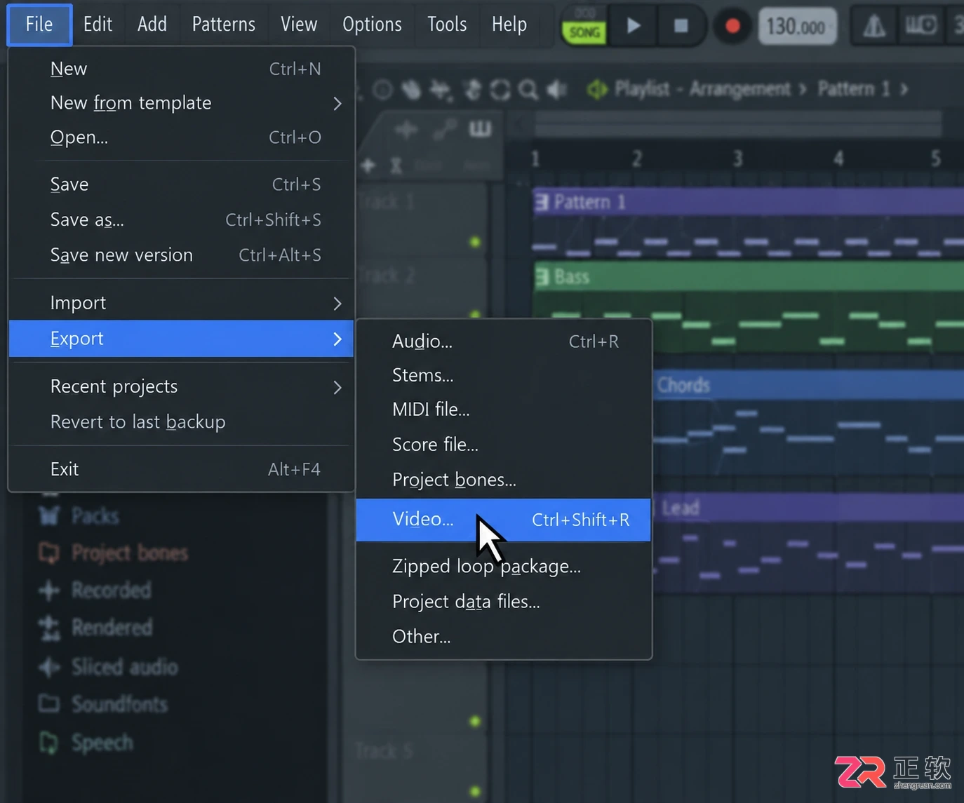 fl studio导出视频到电脑的详细操作教程