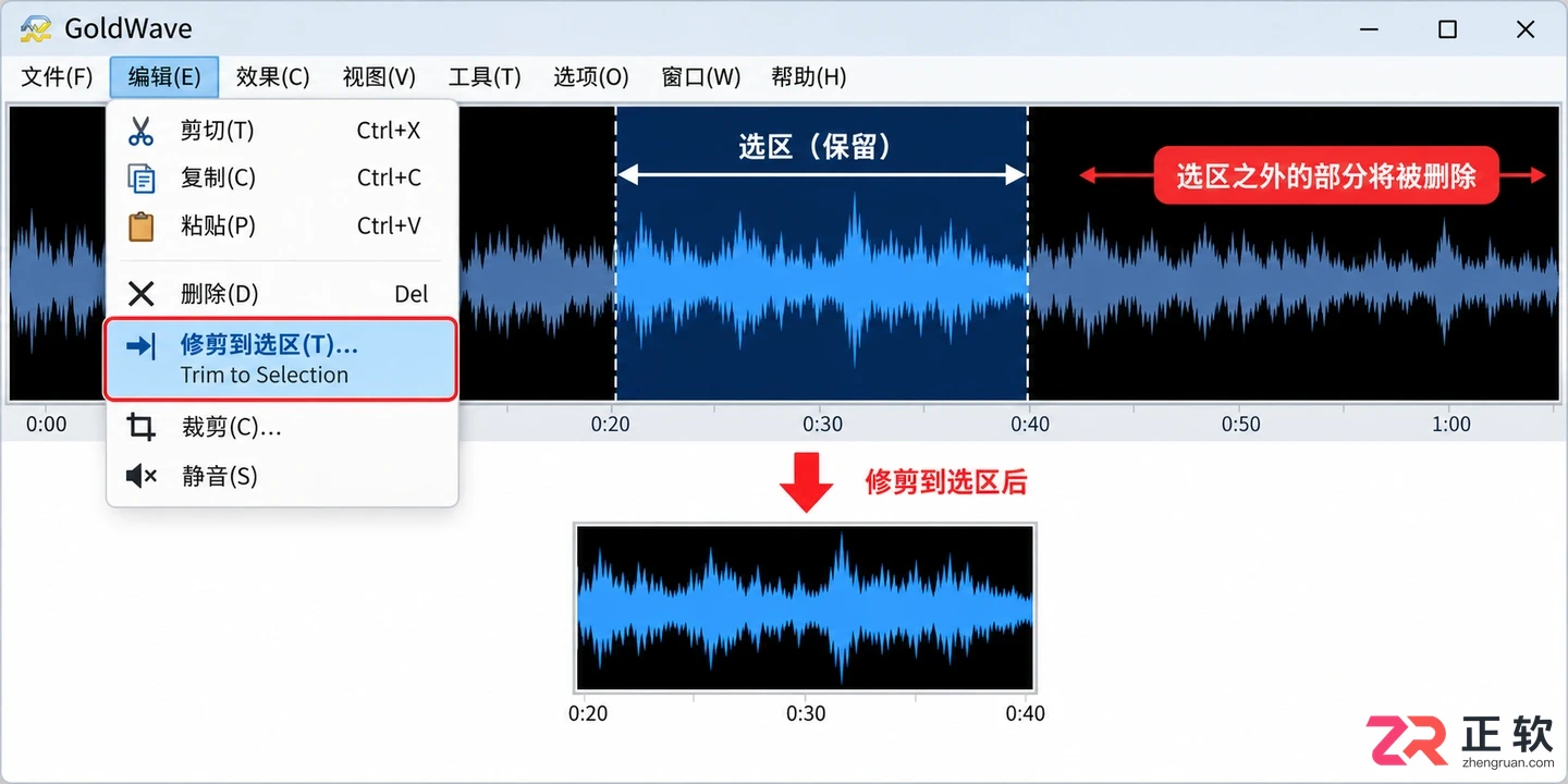 goldwave是什么软件新手入门使用教程