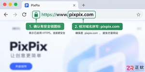 PixPix官方网站地址确认与防骗指南
