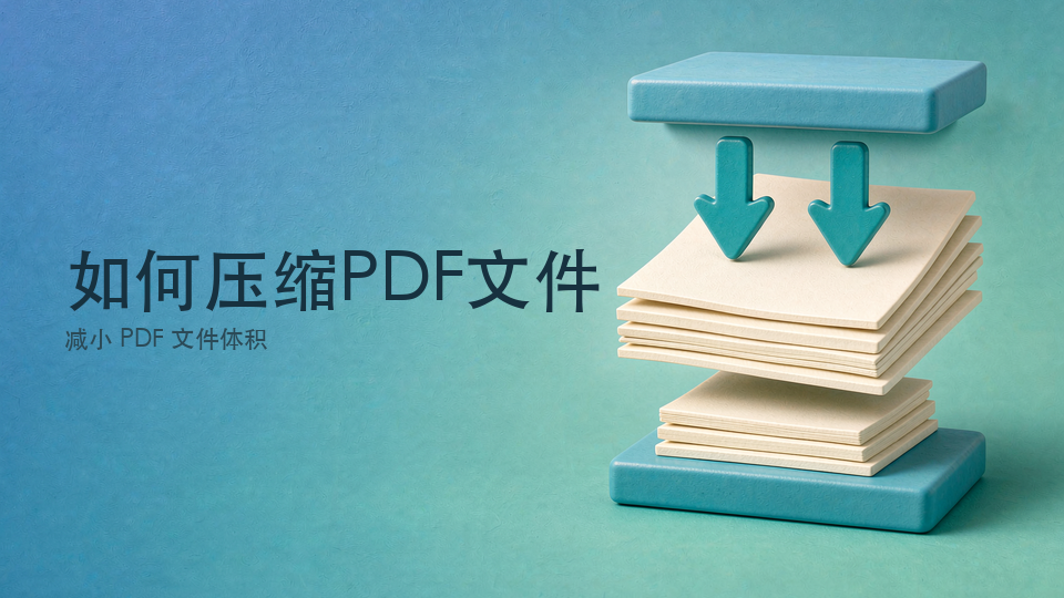 如何压缩PDF文件