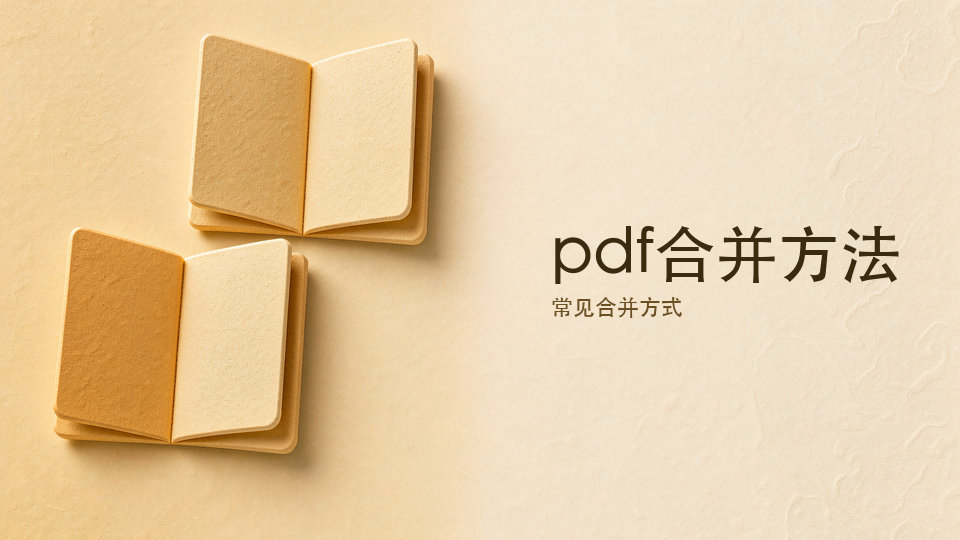 pdf合并方法