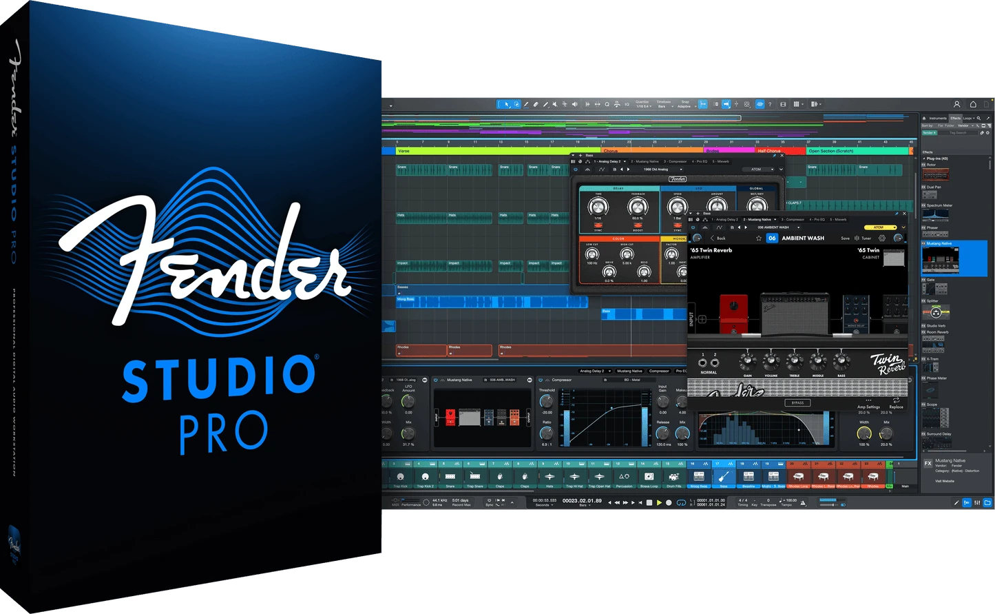 Fender Studio Pro(原Studio One)Windows版