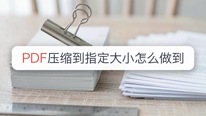 PDF压缩到指定大小怎么做到？PDF压缩不了、怎么压到2M以内？