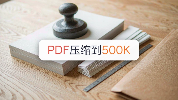 PDF怎么压缩到500K?PDF压缩和文件瘦身区别在哪?