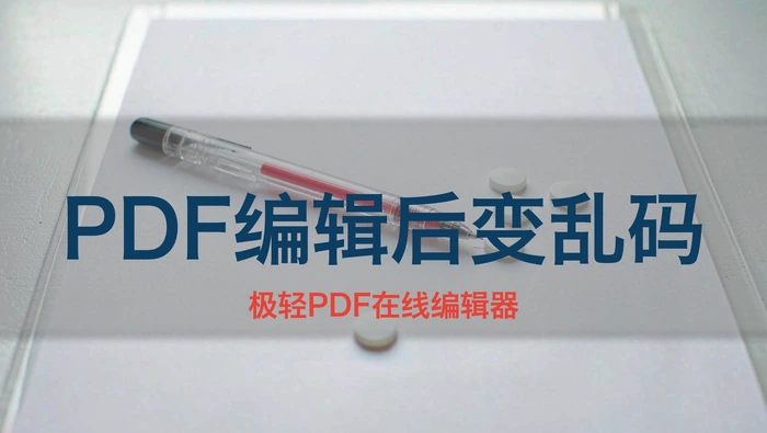 PDF编辑修改后变乱码？保存前核对字体编码与嵌入