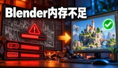Blender内存不足