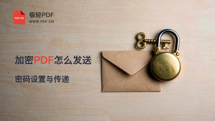 PDF加密后怎么安全发给别人?密码设置与传递注意事项