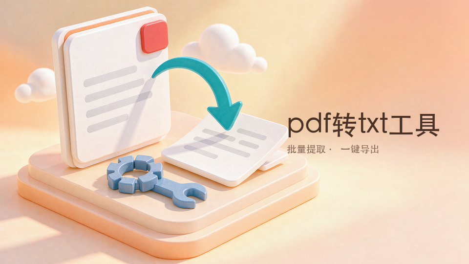 PDF转TXT